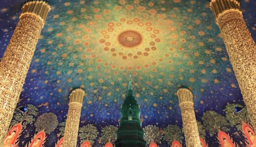 バンコクの幻想的なエメラルド寺院『ワット・パクナム』